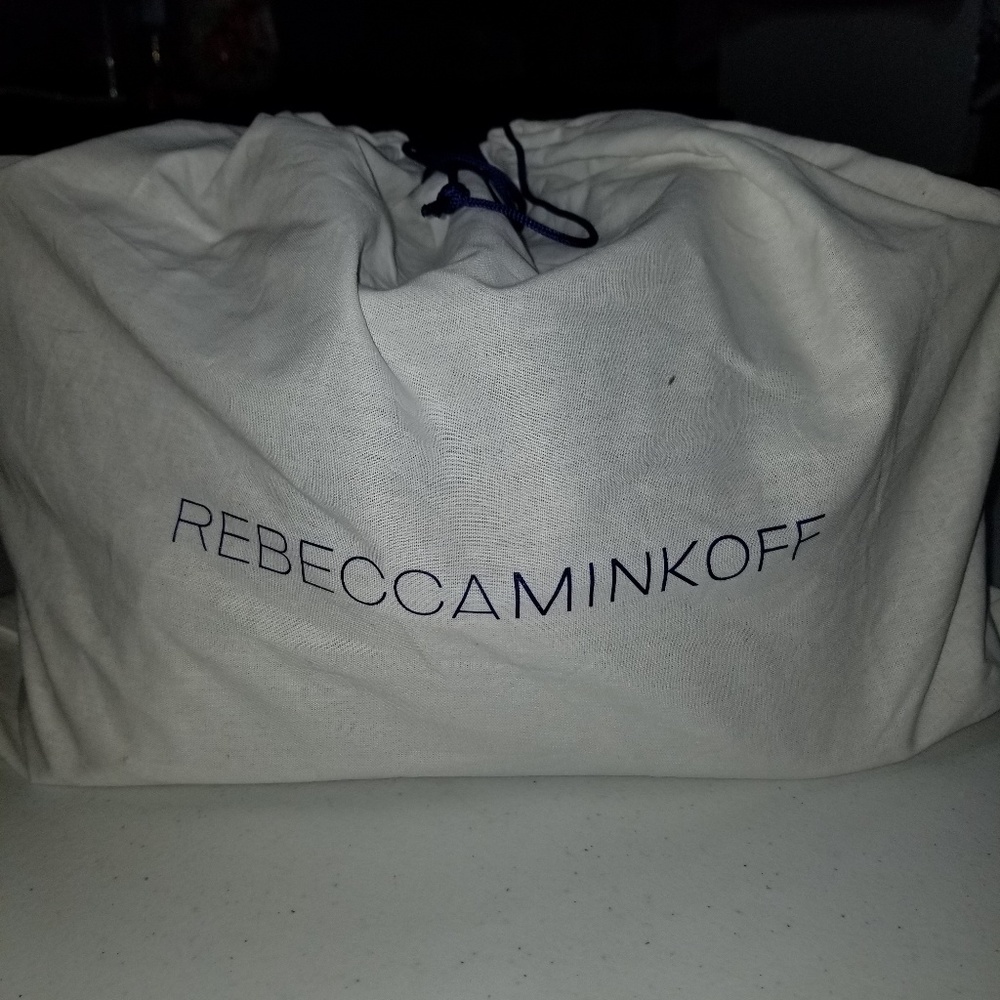Rebecca Minkoff Moto Sued Hand Bag - Picture 5 of 6